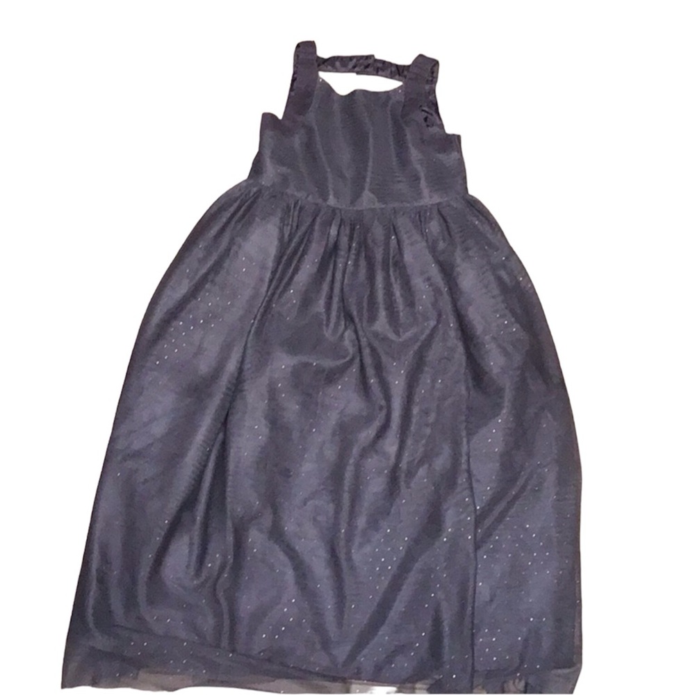 Old Navy‎ Dressy Gray Tulle Princess Flower Girl Holiday Long Skirt Party Dress